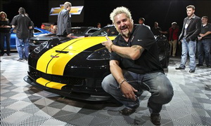 Guy Ferie is a car guy with a Reality TV Show (about food)