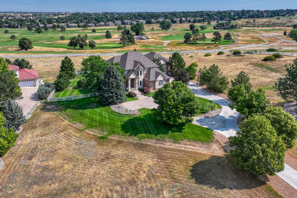 Parker, CO - 4 Car Attached, 6 Car Outbuilding Mountain Views