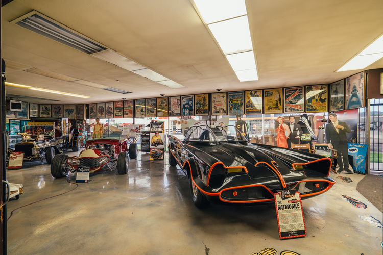 CarProperty.com / George Barris Famous Custom Car Shop in