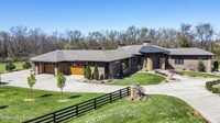 This is a Newer House with a 6 Car Garage in Prospect, Kentucky