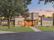 Gated Acreage in NW Harris County   2 Vehicle Buildings + Oversized Garage & Workshop Space