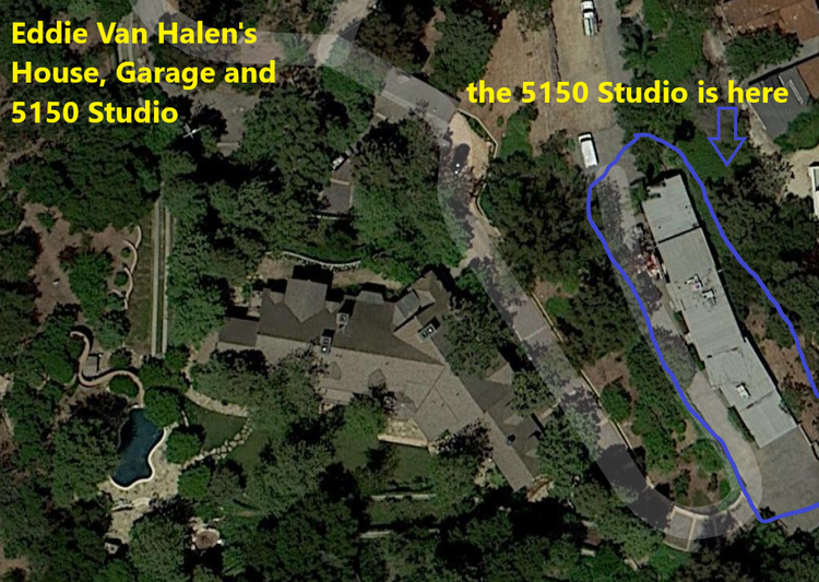 / Eddie Van Halen's House and 5150 St